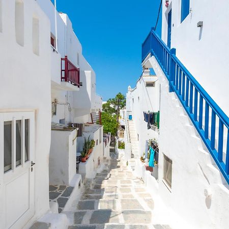 White And Grey Chora Apartment Mykonos Town Exterior photo