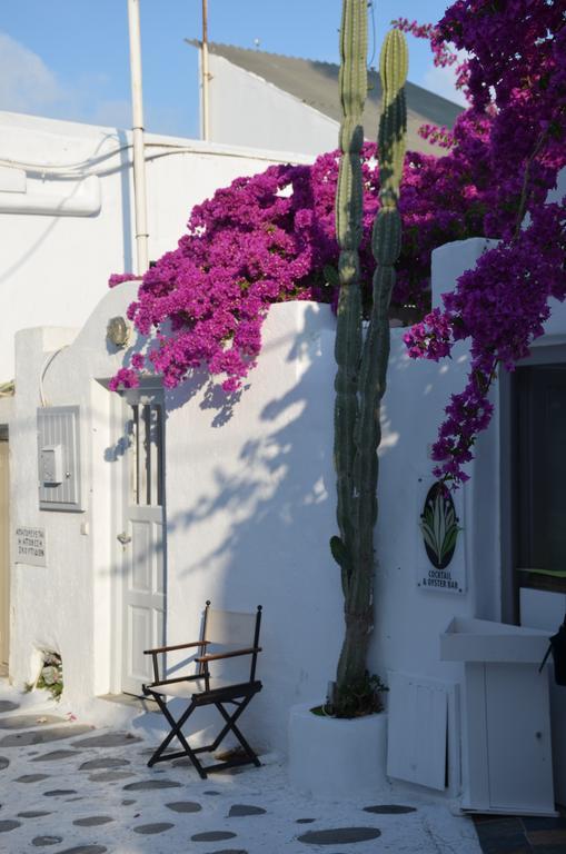 White And Grey Chora Apartment Mykonos Town Exterior photo