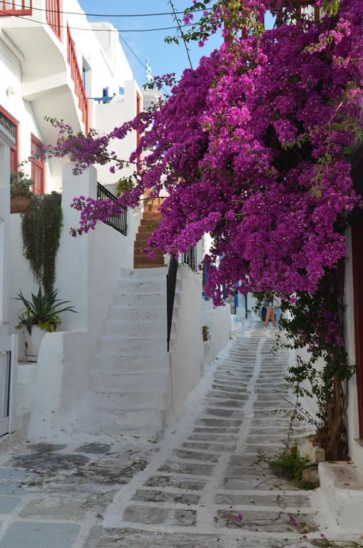 White And Grey Chora Apartment Mykonos Town Exterior photo